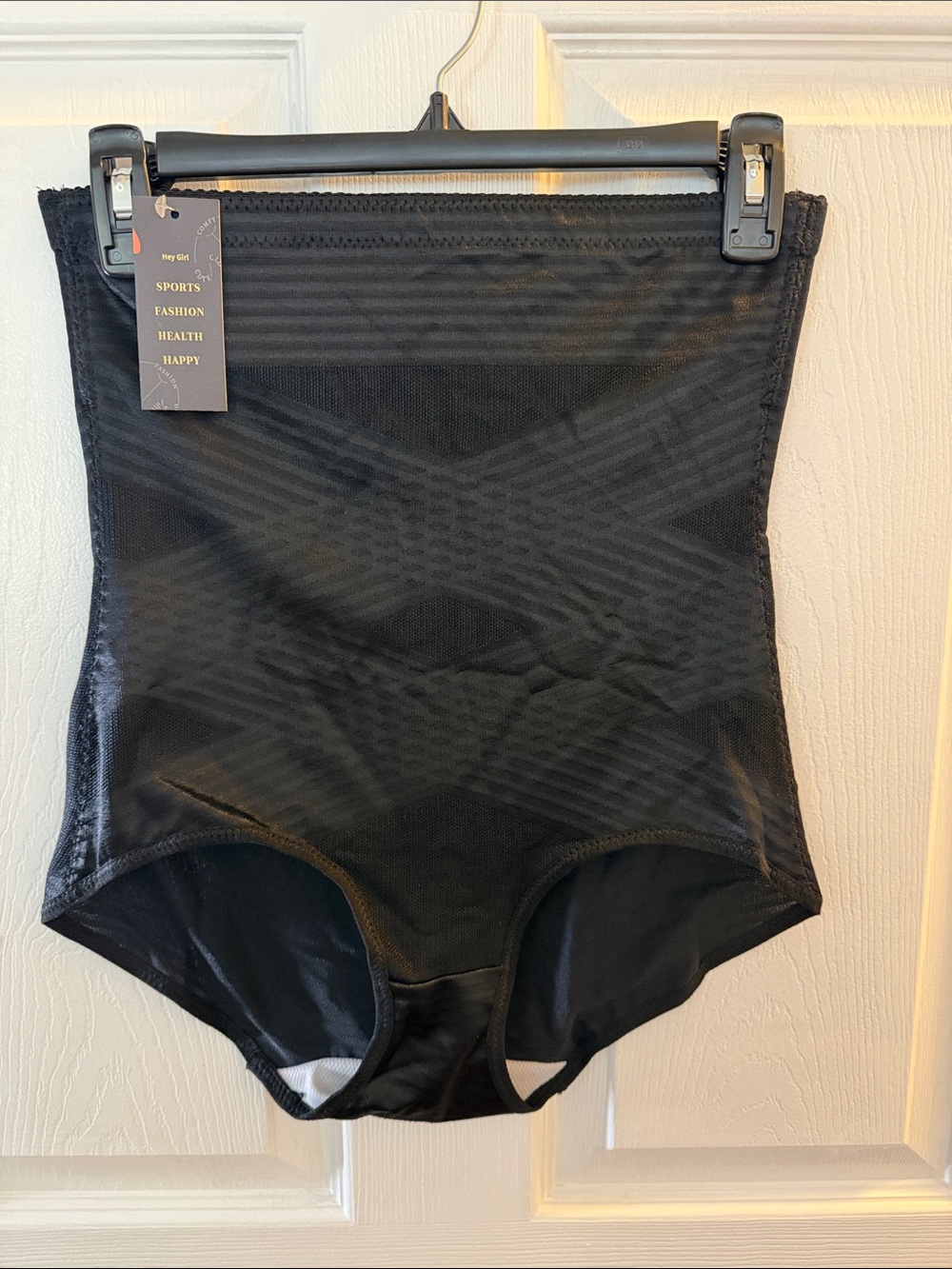 Source Unknown Black High-Waist Shaping Briefs